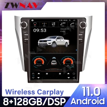 Za Toyota Camry 2012-2015 Tesla Android 11 128G CARPLAY DSP Enota Avto Multimedijski Predvajalnik, GPS Radio Audio Stereo