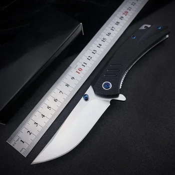 G10 Ročaj 440c Jekla Rezilo Žepni Nož Visoko Trdoto Folding Nož za Kampiranje Prenosni Taktike Prostem Nož Priročno Orodje