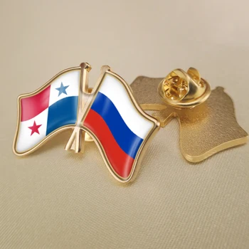 Panama in ruske Federacije Prečkal Dvojno Prijateljstvo Zastav broške Broška Značke