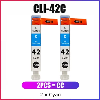 YC 2x CLI-42C CLI-42 Cyan CLI42 Delo, Za Canon Pixma Pro 100 Za Canon Pixma Pro 100S