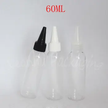 60ML Pregleden Steklenico Opozoril Usta Skp , 60CC Prazno Kozmetični Posodo , Kozmetični Vode / Jam Embalaža za Steklenice ( 50 PC/Veliko )