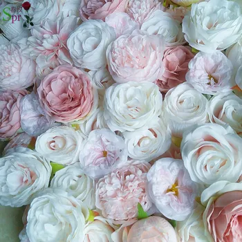 SPR višje kakovosti 3D Umetno rose peony cvet steno poroko ozadje stranka dogodkov umetno cvetlični aranžmaji
