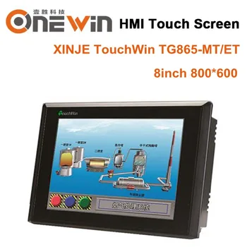 XINJE TouchWin TG865-MT TG865-ET HMI Zaslon na Dotik 8 inch 800*600 Vmesnik človek-Stroj