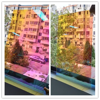 SUNICE okno odtenek film gradnjo doma, dekoracijo nalepke 68% VLT rdeče barve self-adhensive stekla nalepke filmov nalepke 1.38x5m