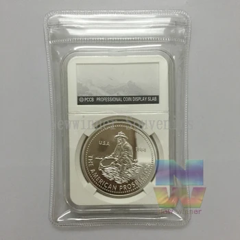 Nemagnetni 1984 ZDA 1OZ 999 Fine Srebrni Ameriški Prospector Engelhard NAS Unije Kovinski Spominski Kovanec Z PCCB Primeru