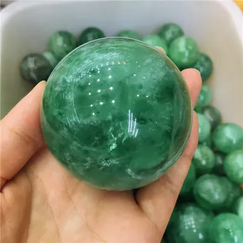 Lepa Naravna Zelena Fluorite Kristalno Reiki Healing Home dekoracijo Obrti 6 cm