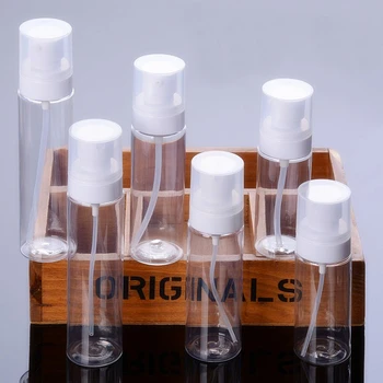 (30pcs) 60ml 80ml 100 ml bel prazen plastični spray črpalka, losjon črpalka jasno steklenico High-end kozmetika steklenice akril črpalka glavo