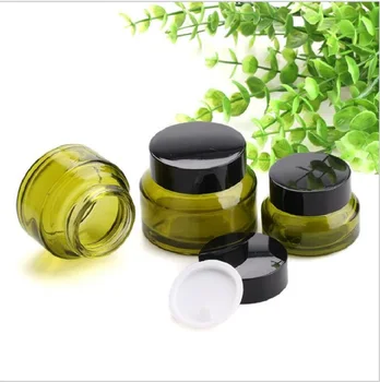 50 G zelena steklenica/jar/pot za oči dnevno nočna krema/essence/vlažilec/gel/serum/maska/nego kože pot kozmetične embalaže