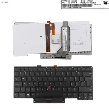UK Novo Zamenjava Tipkovnice za Lenovo Thinkpad X1 Carbon Gen 1 1. 2013 Black Laptop z Backlit & Kazalec