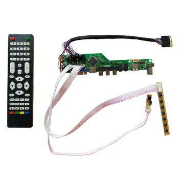 T. V56.031 Novo Univerzalno HDMI USB AV VGA ATV PC, LCD Krmilnik Odbor za 17.3-inch 1600x900 B173RW01 LED LVDS Monitor Kit