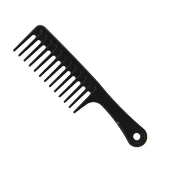 1pc dolgo, široko las glavnik salon, Frizerski plastično krtačo pribor za lase styling orodja