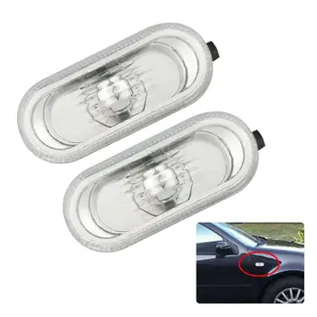 2pcs Strani Marker Luči Vklopite Signalna luč Opozorilne Luči Združljiv za Volkswagen Golf 4 MK4 Bora Polo