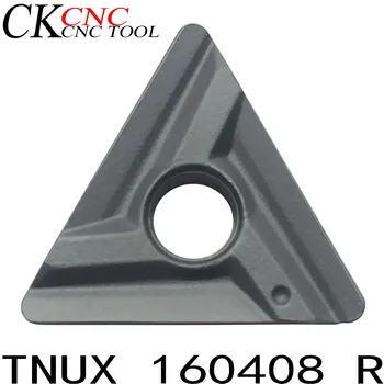 10pcs TNUX160408R LT10 CNC rezilo karbida vstavite TNUX 160408 R cnc Indeksiranih karbida obračanja rezilo stružnica vstavi orodje