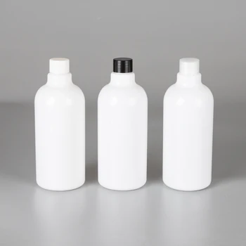 500 ML X 12 Belo Rjave HIŠNE živali, Kozmetične Embalaže Losjon za Steklenice Z Navojem Cap Šampon Posodo za Osebno Nego Ličila Steklenice