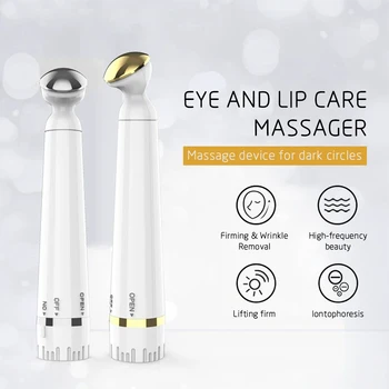 Novih Električnih Vibracij Prenosni Oči Massager Anti-Aging Gubam Temno Krog Pero Odstranitev Pomlajevanje Beauty Care Makup Orodje