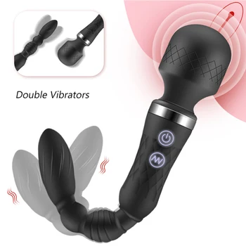 Dvojni Dildo G Spot Vibrator Adult Sex Igrače Za Ženske, Orgazem Stimulacijo Klitorisa Masturbatore Močan Šok Massager Sex Shop