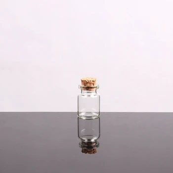 Majhne Stekleničke s Plute Zamaški Drobne Vial Majhne Jasno Steklene Kozarce Pokrovi za Shranjevanje Posode za Umetnostne Obrti Projektov DIY Stranka