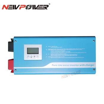 3000W pure sine wave solar power inverter DC 12V 24V 48V, da 110V AC 220V LCD-zaslon Avtomobilska baterija Polnjenje inverter