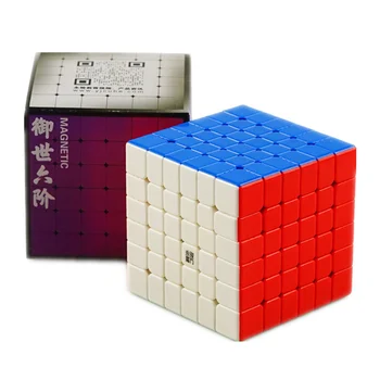 YJ Yushi 6x6x6 V2M Čarobno Magnetni V2 M Hitrost Kocka Strokovno Magneti Hitrost Puzzle 6X6 Izobraževalne Igrače Za Otroke, Otroci Darilo