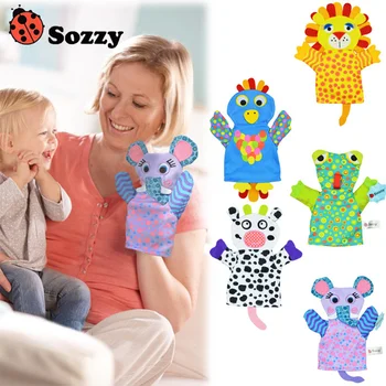 Sozzy Moderne Risanke Otroke, Otroška Igrača Prst Lutke Ročna Lutka, Lutkovna Živali Rokavice Za Otroke