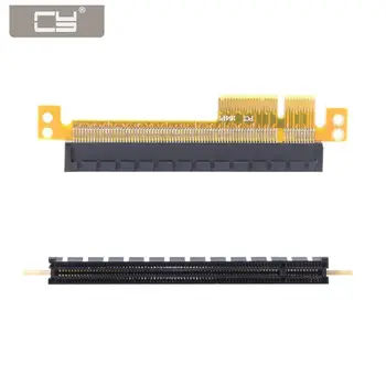 CY PCI-E Express 4x da 16x razširitveno napravo Pretvornik Riser Card Adapter Moški-Ženska