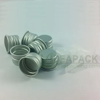 100 kozarcev Standard 18 mm steklenici skp / Azijskih srebro reliefni pokrov / navoj 5 ~ 100 ml steklenico skp