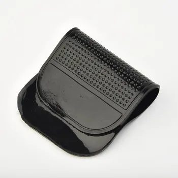 Avto Anti-Slip Mat Nalepke Močno Super Lepljivosti Reciklirati Odstranljiva za enkratno uporabo 1 Pc Čaj Tabela Približno 13*7 cm Črni