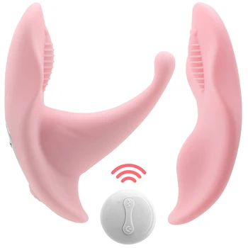 Brezžični Hlačke Vibratorji Za Ženske Klitoris Nastavek Stimulator Vaginalne Analni Čep Ženski Masturbator Erotične Igrače Izdelke, Povezane S Spolnostjo