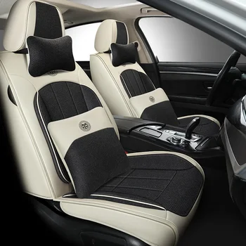Avto sedež, ki pokriva celoten obdan sedež za Toyota Volkswagen Suzuki Kia Mazda Mitsubishi Audi NISSAN sedežne blazine avto styling