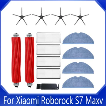 Za Xiaomi Roborock S7 Maxv S7 Maxv Plus S7 Maxv Glavni Strani Krtačo Hepa Filter Mop Vrečko Za Prah Delov Robot Vacuum