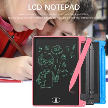 4.4 palčni LCD-Risanje Tablete Za Otroke, Igrače, Slikarstvo Orodja Elektronika Pisanje Odbor, Fant, Otroci, Izobraževalne Igrače, Domišljija Darilo