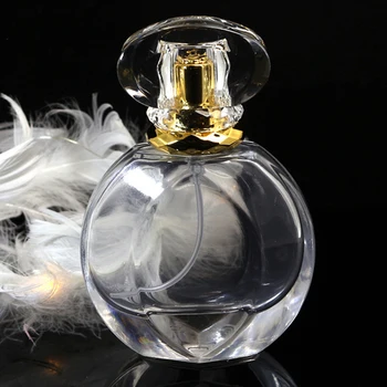 Potovanje 50 ml 1.7 OZ Vžigalnike prozornega Stekla Kozmetične Stekleničke Parfuma
