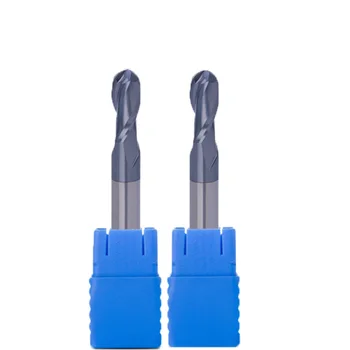 HRC45 4pcs R2 R3 R4 R5 karbida žogo nos endmill naravnost kolenom karbida nož usmerjevalnik malo volfram usmerjevalnik orodje za CNC mlin