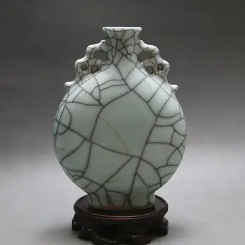 Redki Stari Kitajski MingDynasty(1368-1683) Peči Porcelana Traku ravno vazi, najboljši Dom Decorationsm Brezplačna dostava