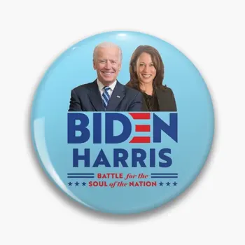 Biden Harris 2020 Volitve Prilagodljiv Mehko Gumb Pin Klobuk Srčkan Obleke Ovratnik Broška Kovinski Smešno Darilo Risanka Ljubimec Značko