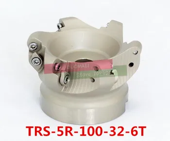 TRS 5R-100-32-6T Obraz Koncu Rezkanje Rezalnik Indeksiranih Ravno Grobo Rezanje ,CNC Rezkanje Rezalnik