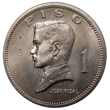 brezplačna dostava Filipini 1 peso 1972 Izdaja Kovanca Evropi stari Originalni Unc Kovancev 100% Resnično Redki