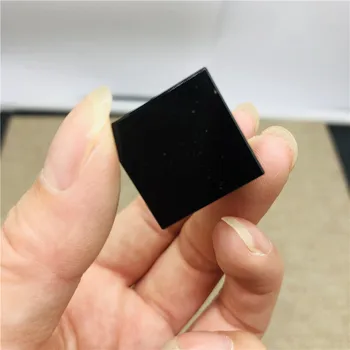 100% Naravno črno quartz obsidian kvadratek zdravljenje kristalne energije Kocka fengshui dragih kamnov