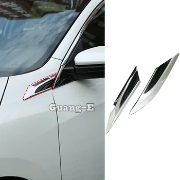 Avto Kritje Palica Okvir Svetilke Trim ABS Chrome Strani Logotip Besedo Znamke Fender Za Honda Civic 10. Limuzina 2016 2017 2018 2019 2020 2021