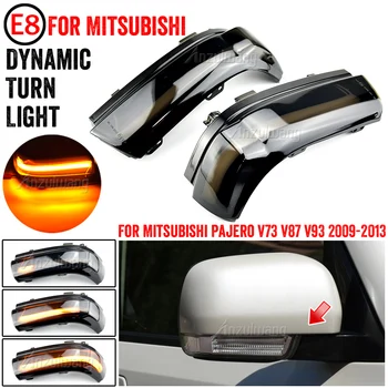 Dynamic Led Vključite Signal Rearview Mirror Kazalnik Blinker Luč Za Mitsubishi Pajero V73 V77 V93 V97 2006-2019