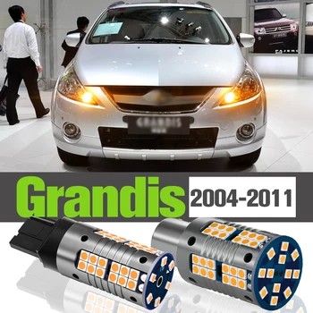 2x LED Vključite Opozorilne Luči Pribor Žarnice Za Mitsubishi Grandis 2004-2011 2005 2006 2007 2008 2009 2010