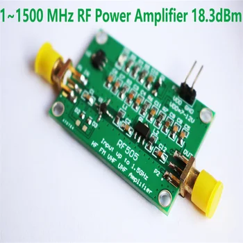 1MHz do 1.5 GHz Moči RF del Ojačevalnika 18.3 dBm RF Moč Ojačevalnika