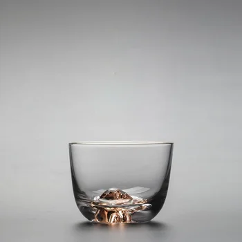 Japonski ročno izdelane steklene skodelice Chuyun pokal kristalnega degustacijo pokal fair pokal Mount Fuji pokal toplotno odporno steklo čaj pokal