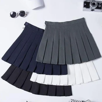 Srčkan Naguban Mini Krila Plus Velikost Ženske Korejskem Slogu Modnih Oblačil Za Ženske Formalno Študent Preppy Stil Dekle Šoli Stranka