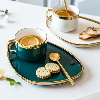 slog majhne lepe skodelico kave ins veter Evropski stil majhno razkošje online slavni angleški keramični popoldanski čaj pokal set