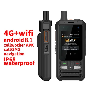 4G F3 zello pametni poc walkie talkie IP68 telefon za dolge razdalje, radio comunicador prenosni poklicno 100km policija radio