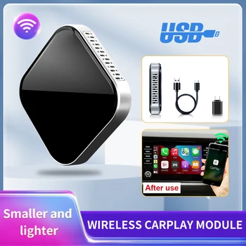 Brezžični CarPlay Adapter za Žično Brezžično CarPlay Ključ Mini Smart Box Plug and Play Adapter za iPhone Multimedijski Predvajalnik