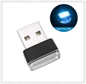 1pcs Mini LED Avto Svetlobe USB Vzdušje Luči za GMC Mahindra Hino Lincoln Cadillac Acura Tata Motors