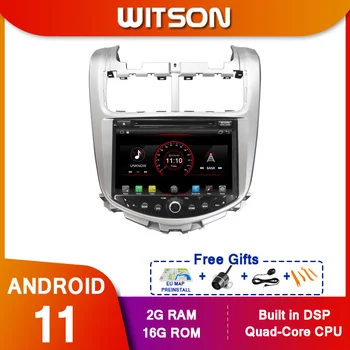 WITSON Avto Multimedijski Predvajalnik, Stereo GPS DVD, Radio-Navigacijski sistem Android Zaslon Android 11 Za CHEVROLET AVEO 2014-2016