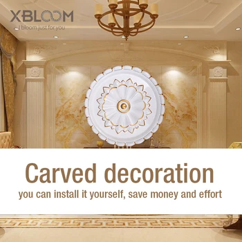 DIY Evropske ozadju stene dekor nalepko okvir lesa carvinga kip hiša dekor pohištvo oprema vrt poroko dekor cvet